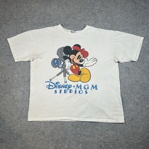 VTG Mickey Disney World MGM‎ Studios T Shirt Mens XL Single Stitch Made In USA